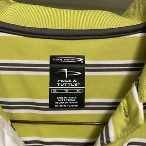 Page & Tuttle golf shirt.  XL.  Excellent condition.